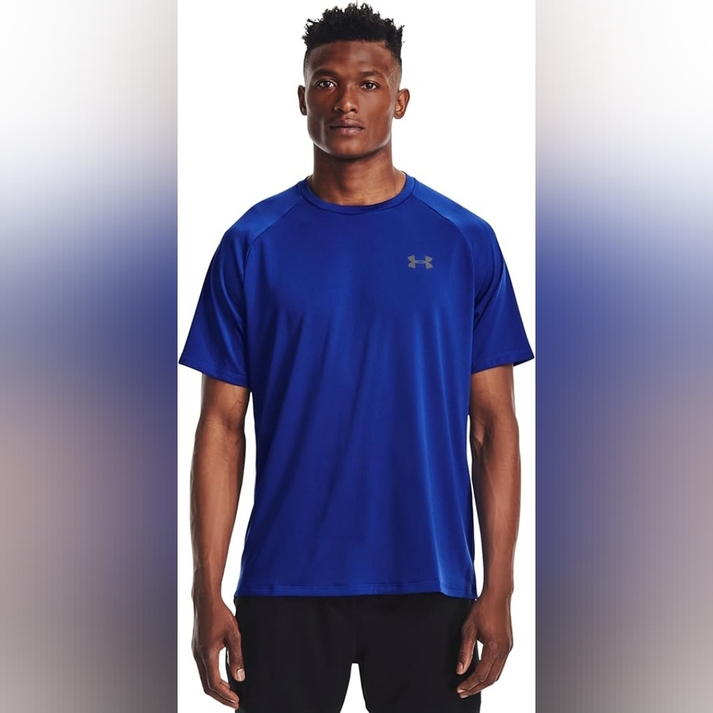 Under Armour Men's Tech 2.0 Short-Sleeve T-shirt Size Large, Blue